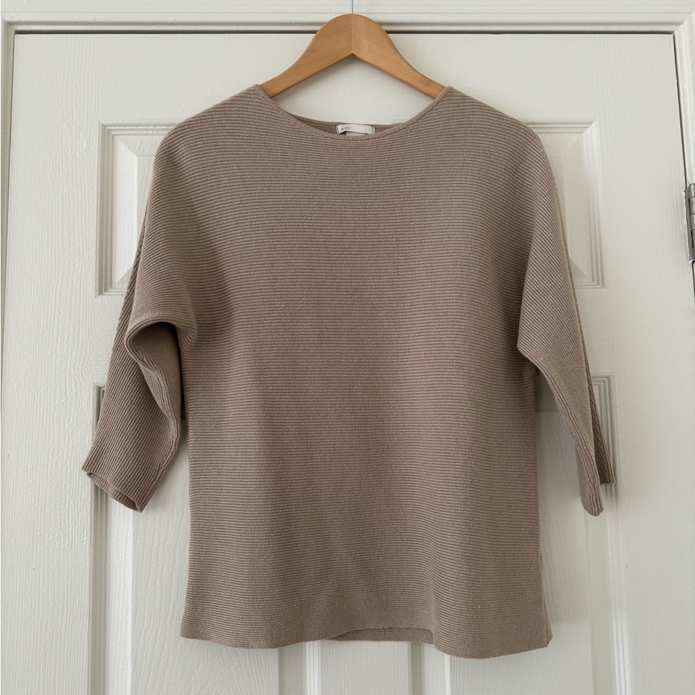 3/4 Sleeve Knit Sweater